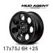 MID/ޥ륫ӥ ROADMAX MUD AGENT 17x7.5J +25 139 6H ᥿å졼 ߥۥ 4ܥå