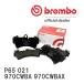 brembo ֥졼ѥå ֥åѥå å P65 021 ݥ륷 PANAMERA 970CWBA 970CWBAX 13/04 ե