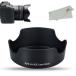 JJC EW-63C возможно обратный тип линзы капот Canon EOS R8 + RF 24-50mm F4.5-6.3 IS STM &amp; Cano