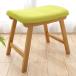 iimono117 из дерева табурет зеленый ширина 48? высота 40? дерево стул сад терраса табурет 1 местный . подставка для ног диван be