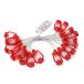  ключ Stone LED -тактный кольцо фонарь красный 20P DE046109