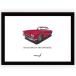  постер Vintage машина pop искусство Ame машина A4 сумма ввод Chevrolet * Corvette 1961 бумага размер 297mm×210mm чёрный рама Ch