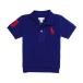 ラルフローレン RALPH LAUREN ベビー 男の子 半袖 ポロシャツ Cotton Mesh Polo Shirt ブルー系 Royal American