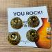 [ used ]CreamTone / Aged Gold Bonnet Knobs