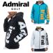  Admiral Golf мужской большой Logo Zip выше подкладка имеется f- dead свитер ADMIRAL ADMA392