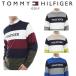  Tommy Hilfiger Golf мужской signature полоса вырез лодочкой свитер TOMMY HILFIGER GOLF THMA380