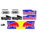 стикер Shoei марок * maru kes копия для Red Bull 