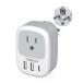 �؍� �ϊ��v���O se�^�C�v TESSAN �C�O �ϊ��v���O se �R���Z���g 1��AC�� 2USB-A��1USB-C�|�[�g �؍� �h�C�c �t�����X �I�����_ �n���K���[ �X�y�C
