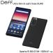 Xperia5  С Ultra Slim & Light Case DURO for Xperia 5 SO-01M / SOV41 SO01M DCS-XP5KVMBK Deff Made for Xperiaǧ ߥ Ķ
