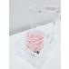 ROSE GALLERYmyuze diamond rose box (M) 1 wheel light pink 