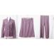 MAX MARA Max Mara wool × Anne gola jacket / skirt / pants 3 point setup J:42/40 purple series 