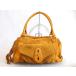 COLE HAAN Cole Haan замша кожа Boston сумка на плечо горчично-желтый 