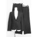 Margaret Howell MHL Margaret Howell setup pants & skirt suit 3 point set 2 black 