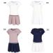  filler женский One-piece теннис бадминтон одежда tops низ EL0015
