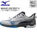3E ширина Mizuno мужской женский ue-b Exceed 5 WAVE EXEED 5 WIDE CS теннис обувь ковровое покрытие пальто 61GR2311