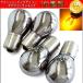  free shipping 12V chrome Stealth valve(bulb) turn signal pin angle 150 times S25(BAU15S) halogen lamp single amber 4 piece set (276)