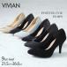  runs pumps pumps ..... pain . not high heel Vivian heel po Inte dotu suede black black g Ritter wedding excellent delivery ZOZO