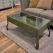 100-192-9-IVORY OLIVE DRAB LOW TABLE 90 ̵ LOW CABINET RAW ӥͥå ƥ Ź 饹 DOLTON ȥ CT