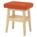  табурет подставка для ног примерно ширина 37.5× глубина 27× высота 45cm orange из дерева Raver дерево living обеденный интерьер мебель для бизнеса массовая закупка отметка .. предметы первой необходимости 