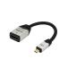 ( суммировать )HORIC HDMI-HDMI MICRO изменение адаптер 7cm серебряный HDM07-042ADS(×5 комплект ). покупка 