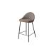  счетчик стул высокий стул ширина 47cm Brown 2 ножек комплект steel soft кожа living обеденный магазин еда и напитки магазин . покупка 