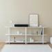ROOM&amp;HOMEteili раунд половина полки 3 уровень примерно ширина 80cm белый сборка товар для бизнеса массовая закупка . покупка 