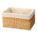  корзина немедленная уплата возможно корзина корзина ткань имеется место хранения цвет BOX соответствует вода гиацинт натуральный HC031N w36 d26 h20cm