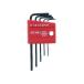 Wiha 35392 5-piece Micro Metric Short Arm Hex Key Set in Mini Molded Holder by Wiha