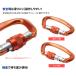 �J���r�i 25kN D�^ �X�N�����[���b�N ���S�� 7075 �A���~�j�E������ �A�E�g�h�A �L�����v �o�R �N���C�~���O �y�� �֘A�摜4