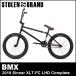 自転車 ストーレン  SINNER FC XLT LHD BLACK W/ROSE GOLD 20インチ 子供 大人 大人用 bmx ストリート 街乗り 完成車 完全組立 STOLEN BRAND S075