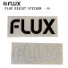 [ почтовая доставка отправка ] FLUX паяльный флюс крепления FLUX DIECUT STICKER S размер da ikatto стикер STICKER SNOWBOARD BINDING