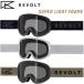  дополнительный подарок 25-26 REVOLTli болт защитные очки SUPER LIGHT FRAME BLK WHT SGK Hsu перлит рама flat поверхность линзы style свет сноуборд GOGGLE стандартный магазин 2025-2026