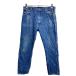 Wranglerkau Boy длинные брюки W36 Wrangler 13MWZ большой размер голубой хлопок Mexico производства б/у одежда . America скупка 2404-246