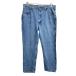 RUSTLER Denim брюки W38lasla- большой размер голубой хлопок б/у одежда . America скупка 2410-192