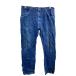 Wrangler Denim брюки W38 Wrangler большой размер индиго Mexico производства б/у одежда . America скупка 2501-179