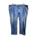 Levi's 550 Denim брюки W52 Levi's relax Fit большой размер голубой хлопок б/у одежда . America скупка 2501-807