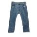 Levi's 501 Denim брюки W38 голубой Levi's кнопка fly большой размер джинсы American Casual casual б/у одежда . America скупка 2507-381