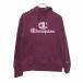 Champion принт тренировочный Parker XS лиловый белый розовый Champion Logo карман б/у одежда . America скупка a601-5837