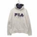 FILA Logo тренировочный Parker M белый темно-синий Brown filler карман б/у одежда . America скупка a601-6401