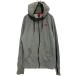 NIKE Zip выше принт тренировочный Parker S серый Nike обратная сторона ворсистый б/у одежда . America скупка a606-5725