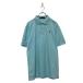 POLO Ralph Lauren короткий рукав одноцветный рубашка-поло Polo Ralph Lauren XXL голубой one отметка Logo б/у одежда . America скупка a606-5836