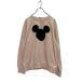 H&amp;M Disney герой Logo тренировочный футболка M женский свет розовый Mickey б/у одежда . America скупка a607-5184