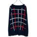 TOMMY HILFIGER хлопок .. вязаный свитер L~ темно-синий Tommy Hilfiger кабель .. б/у одежда . America скупка a609-7074