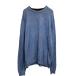 TOMMY HILFIGER хлопок .. вязаный свитер XL голубой Layered шея Tommy Hilfiger б/у одежда . America скупка a612-7056