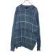 DOCKERS хлопок вязаный свитер L голубой Docker's .. рисунок б/у одежда . America скупка a701-5725