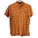 POLO RALPH LAUREN короткий рукав окантовка рубашка-поло M orange Polo Ralph Lauren б/у одежда . America скупка a707-5725