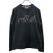 FILA Logo тренировочный S размер filler серый большой Logo la gran б/у одежда . America скупка t2210-3101