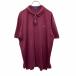 Polo Ralph Lauren рубашка-поло с коротким рукавом XL размер Polo Ralph Lauren половина кнопка вышивка лиловый б/у одежда . America скупка t2407-4033