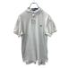POLO by RALPH LAUREN короткий рукав одноцветный рубашка-поло S размер Polo bai Ralph Lauren белый custom Fit б/у одежда . America скупка t2408-3706
