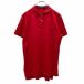 Polo Ralph Lauren рубашка-поло с коротким рукавом S размер Polo Ralph Lauren вышивка половина кнопка красный б/у одежда . America скупка t2408-3792